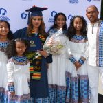 Family in traditional costume