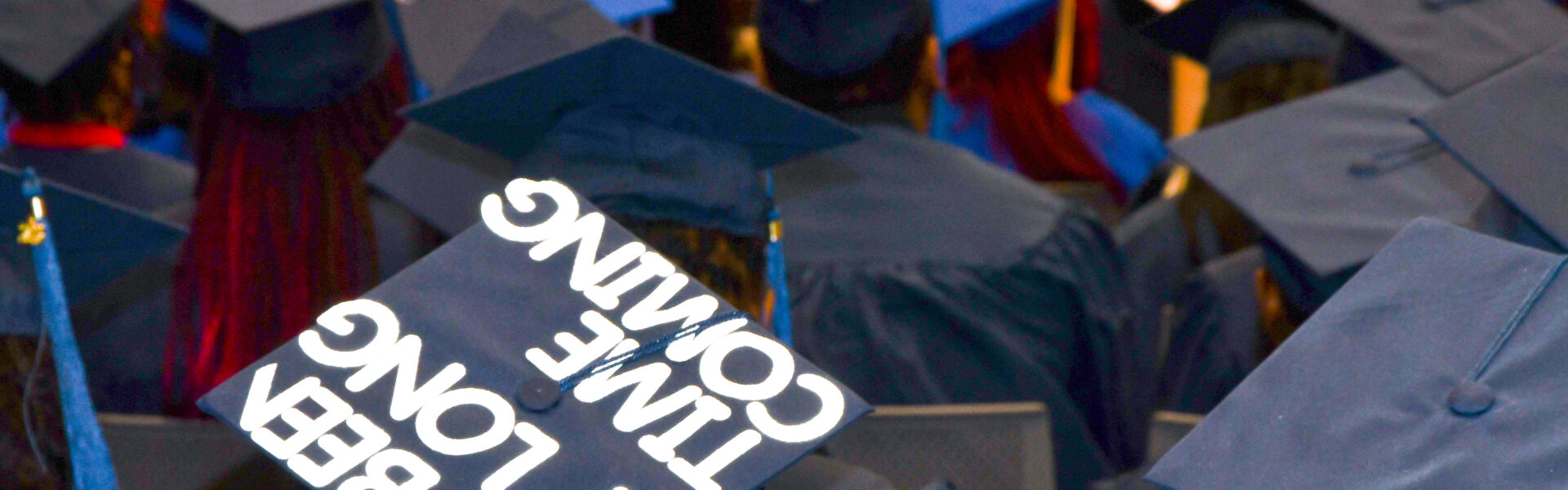 Decorated mortar board